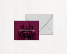 Load image into Gallery viewer, Dark Fairytale Folded Thank You Card