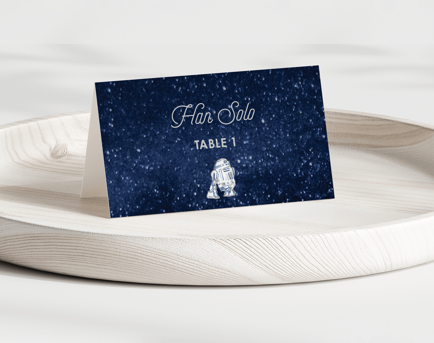 Galactic Fairytale Folded Place Cards