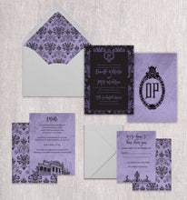Load image into Gallery viewer, Haunted Mansion Invitation