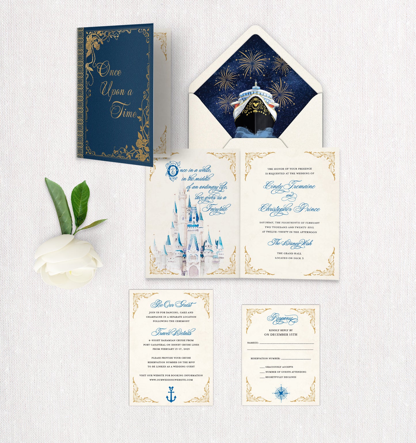 Magical Cruise Invitation