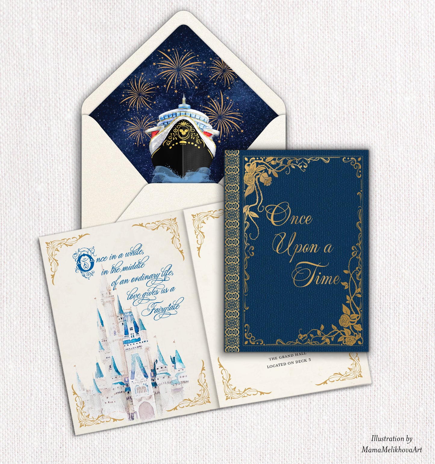 Magical Cruise Invitation