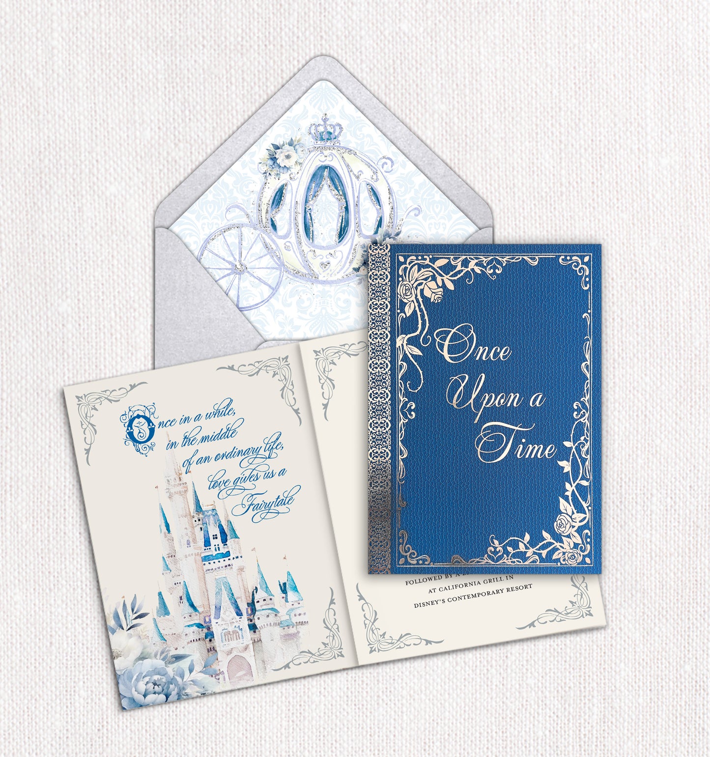 Once Upon A Time Invitation