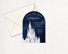 Load image into Gallery viewer, Fairytale Castle Save the Date
