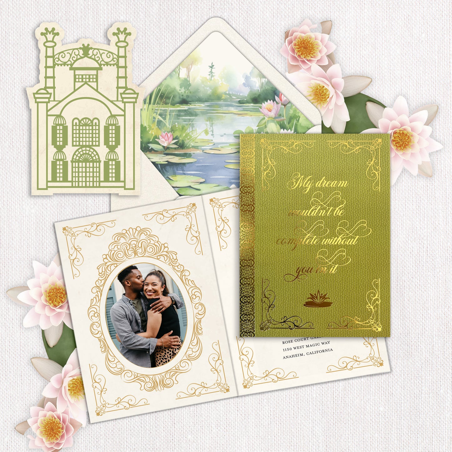 Princess & Frog Invitation