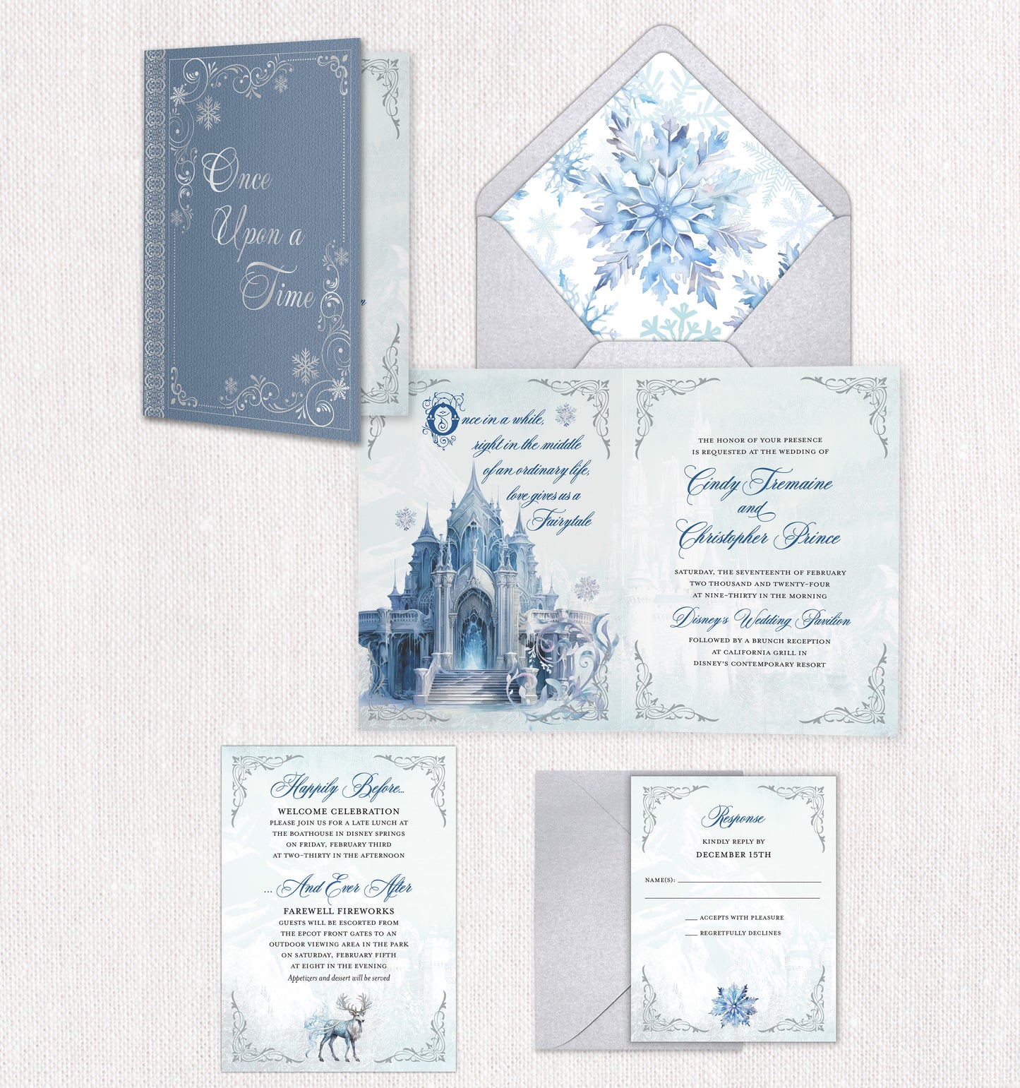 Snow Queen Invitation