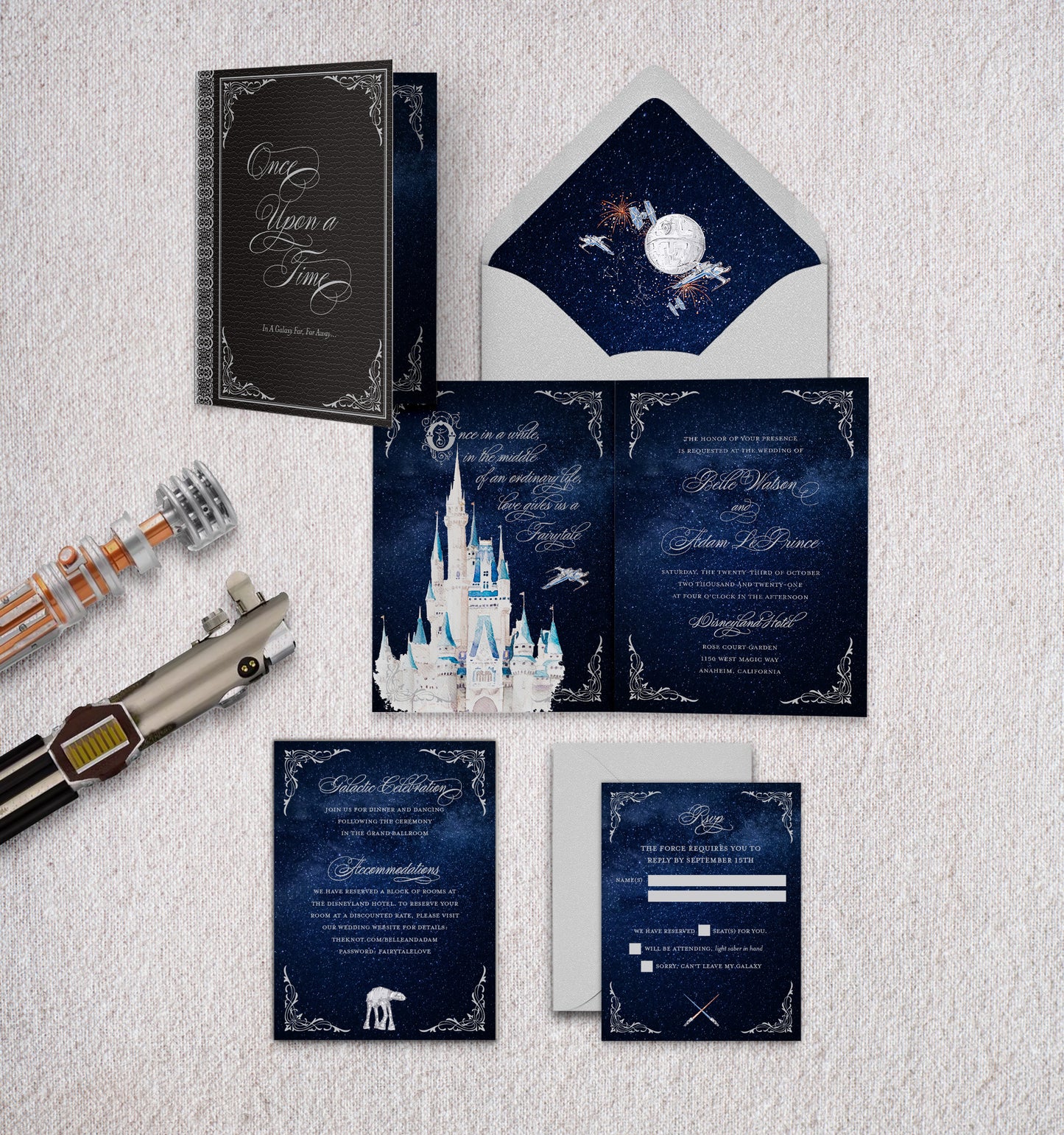 Galactic Fairytale Invitation