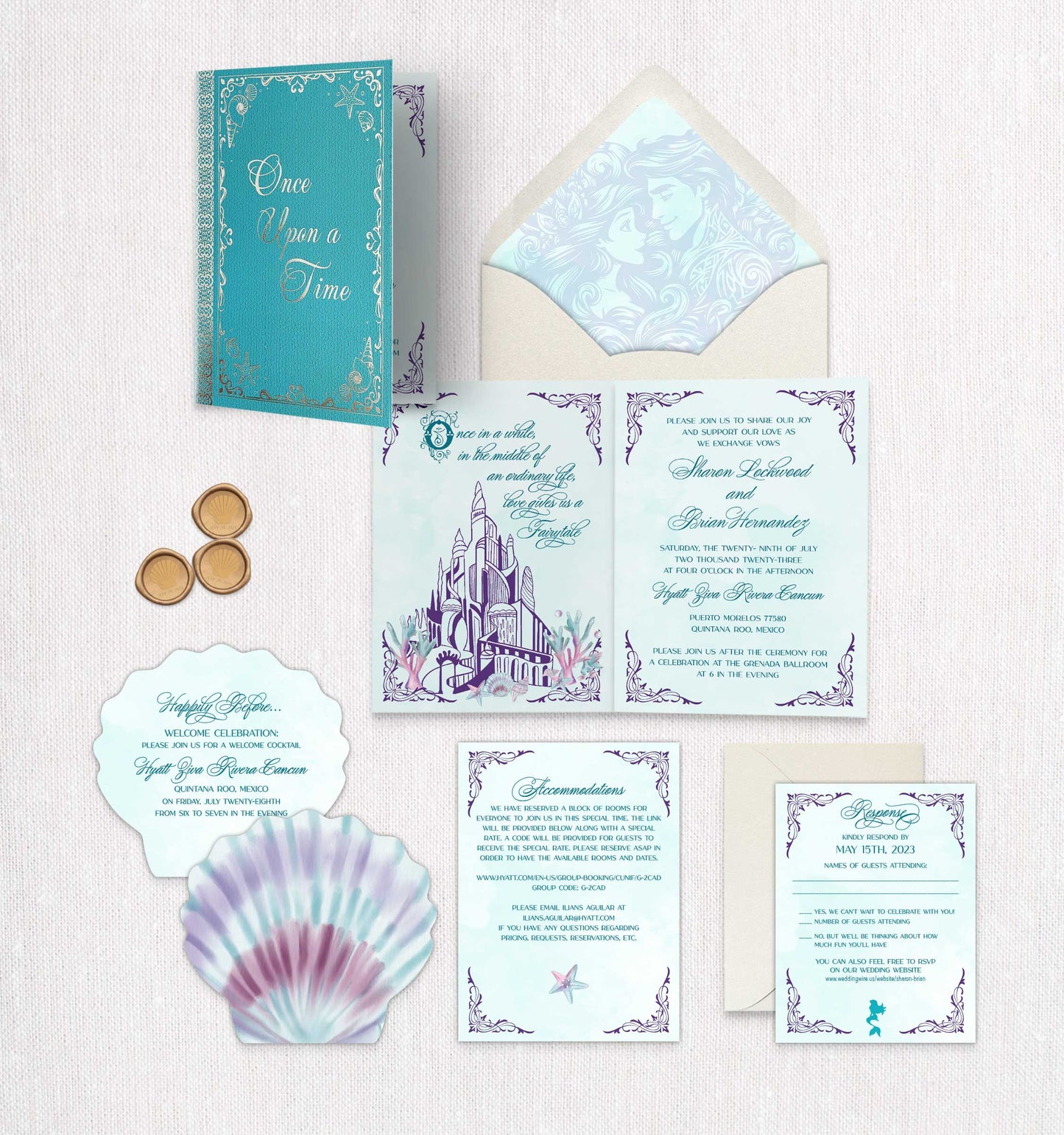 Under the Sea Invitation