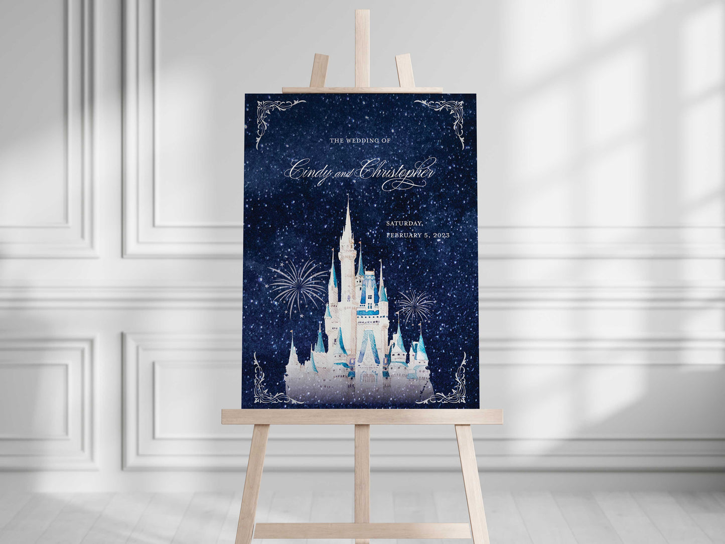 Galactic Fairytale Welcome Sign