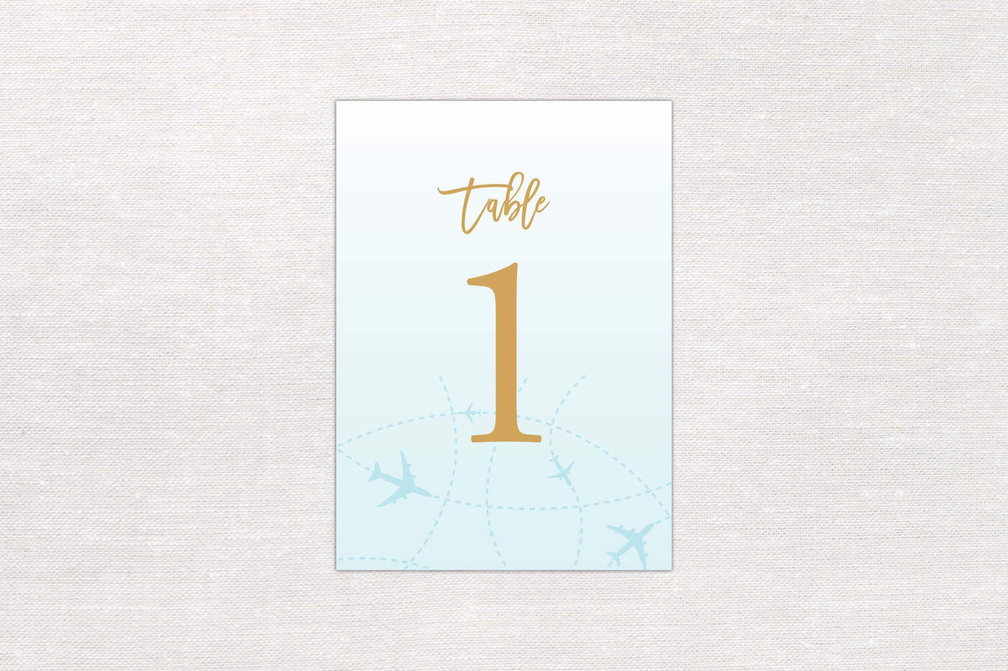 Flying Planes Table Number