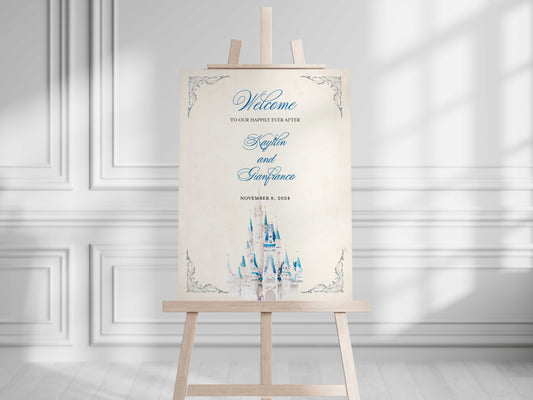 Fairytale Welcome Sign