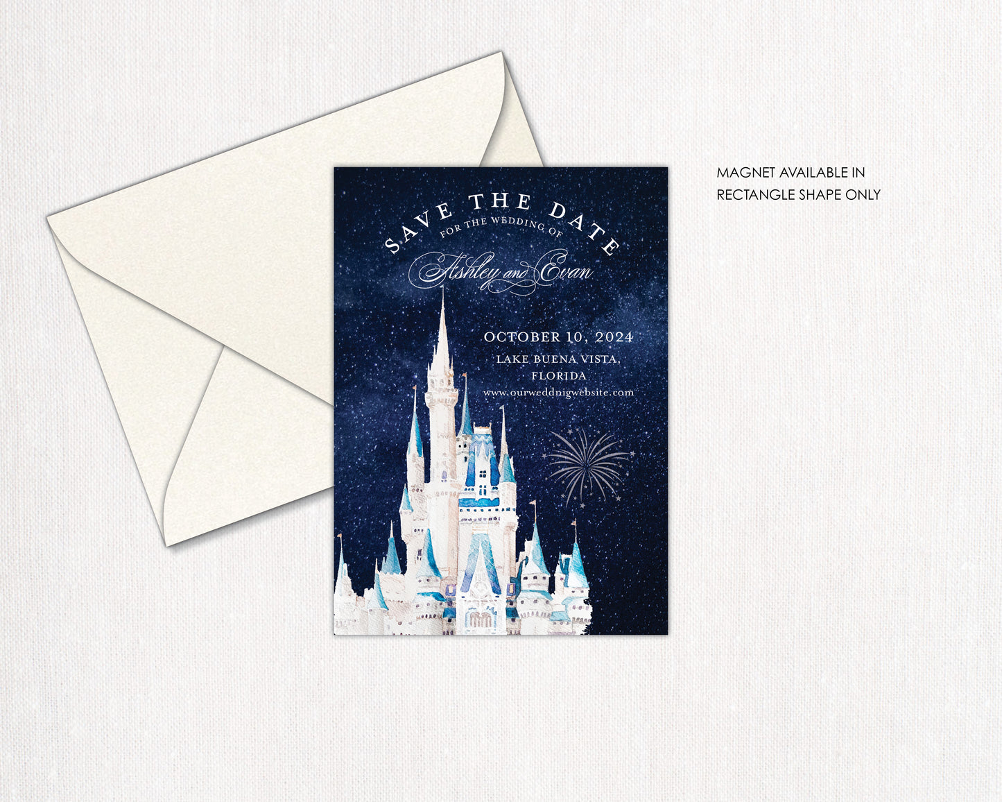 Fairytale Castle Save the Date