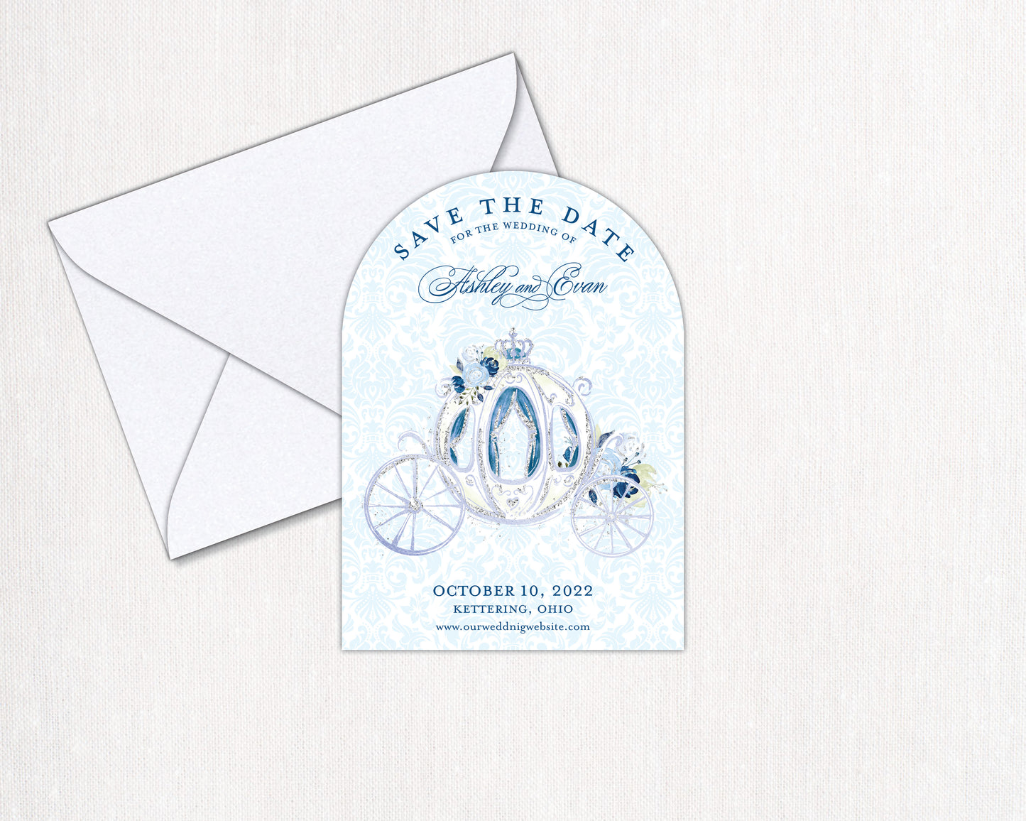 Cinderella's Carriage Save the Date
