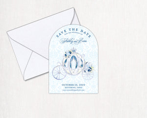 Cinderella's Carriage Save the Date
