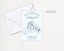 Load image into Gallery viewer, Cinderella&#39;s Carriage Save the Date
