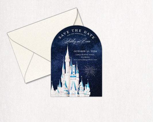 Fairytale Castle Save the Date