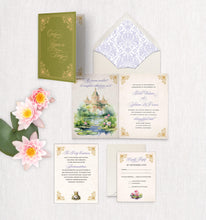 Load image into Gallery viewer, Princess &amp; Frog Invitation