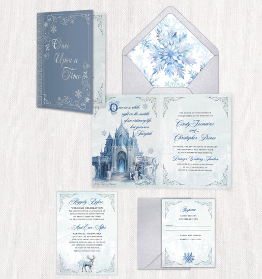 Snow Queen Invitation