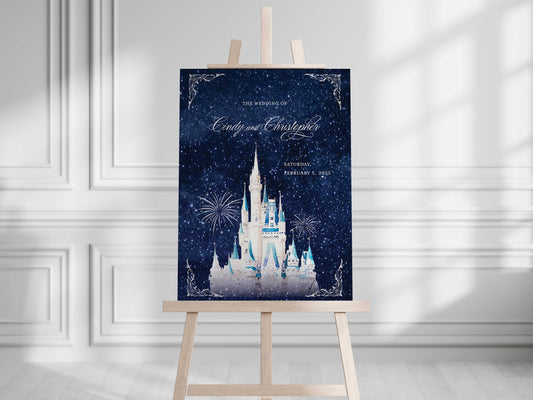 Galactic Fairytale Welcome Sign