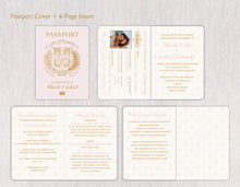 Load image into Gallery viewer, Dominican Republic Coat of Arms Passport Invitation