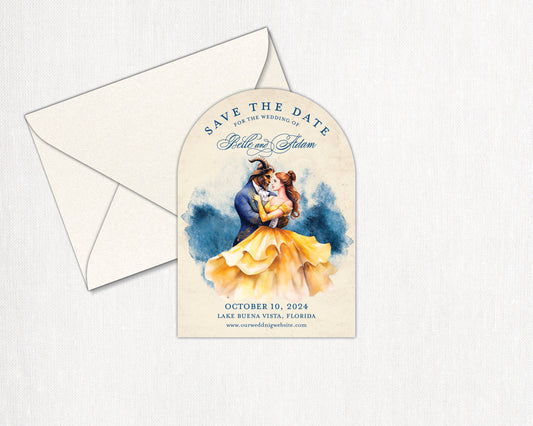 Belle & Beast Save the Date