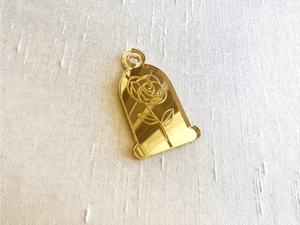 Beauty and the Beast Cloche Charms