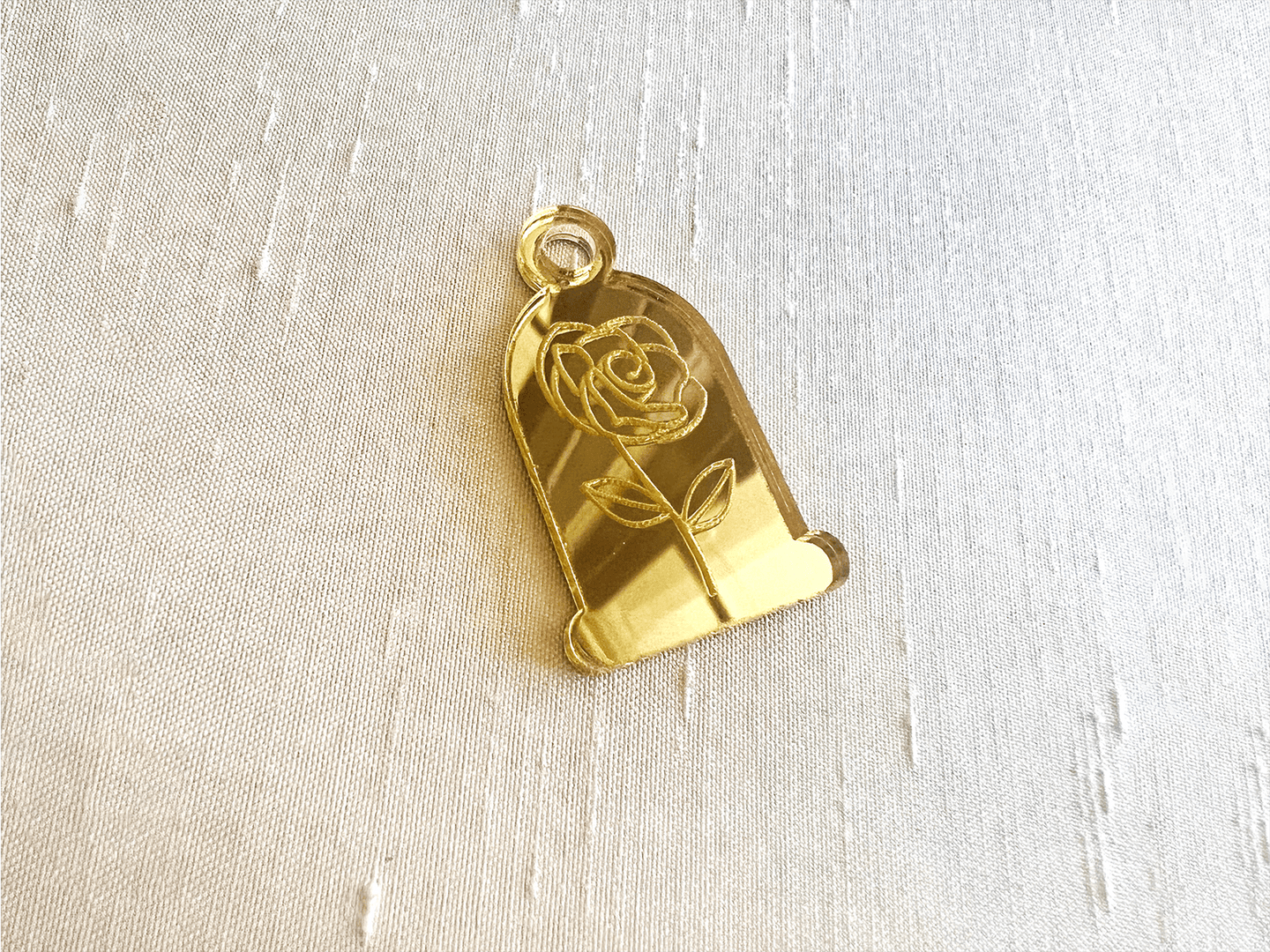 Beauty and the Beast Cloche Charms