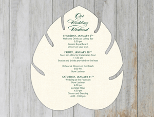 Monsterra Leaf Itinerary
