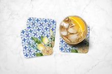 Load image into Gallery viewer, Lemons &amp; Greenery Coasters