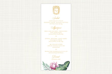 Load image into Gallery viewer, Royal Flamingo Menu