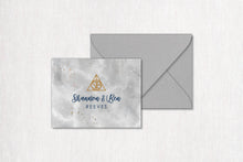 Load image into Gallery viewer, The Hallows Monogram Thank You Card