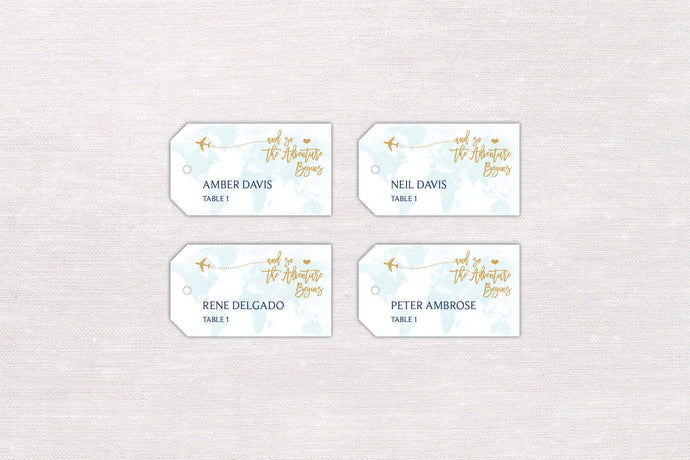 Luggage Tag Place/Escort Cards