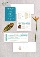 Load image into Gallery viewer, Mexico Passport Invitation