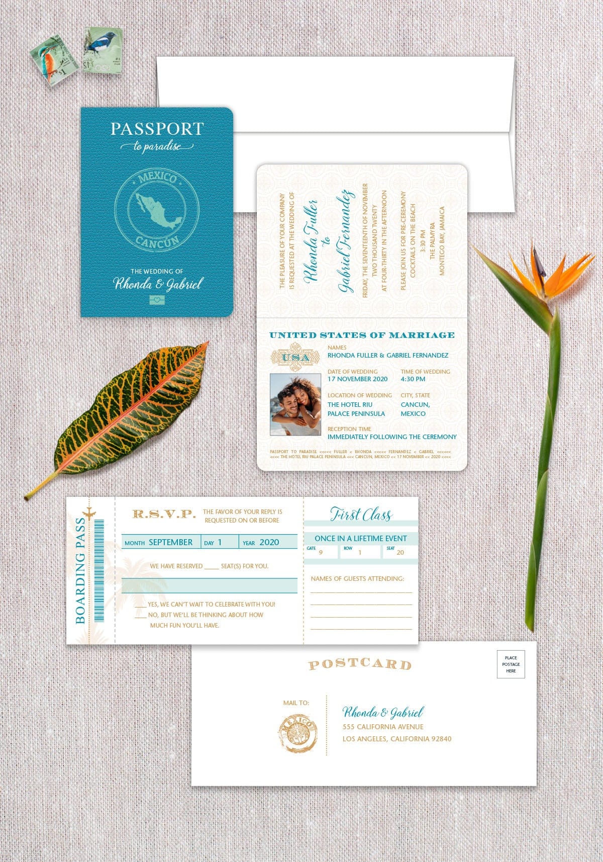Mexico Passport Invitation