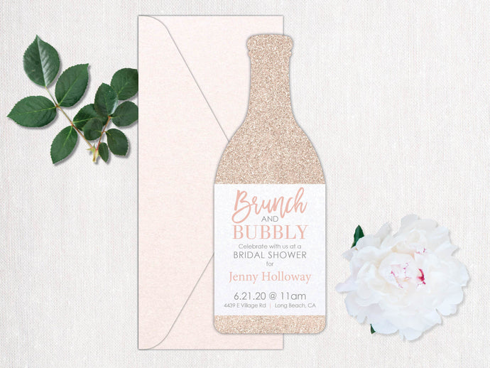 Brunch & Bubbly Invitation